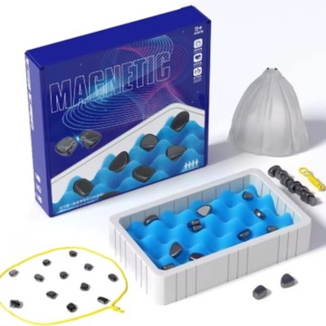 МАГНИТНЫЕ ШАХМАТЫ, МАГНИТНЫЕ КАМНИ, ШАХМАТЫ, ОБРАЗОВАТЕЛЬНЫЙ НАБОР ИГРЫ