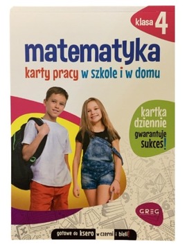 Matematyka klasa 4 karty pracy na sprawdziany