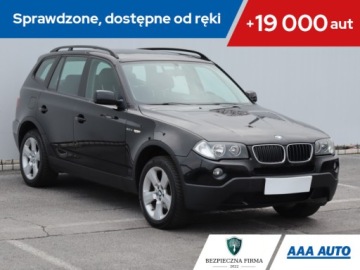 BMW X3 E83 2008 BMW X3 2.0d, 174 KM, 4X4, Klima, Parktronic