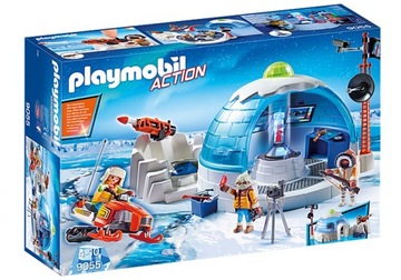PLAYMOBIL ACTION STACJA POLARNA 9055 KLOCKI