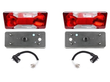 ZESTAW LAMP TYLNYCH Z WIĄZKAMI IVECO DAILY DUCATO