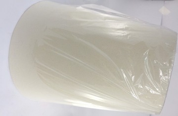 ABAŻUR STOŻEK PCV TKANINA BEŻOWY 37/34/21cm
