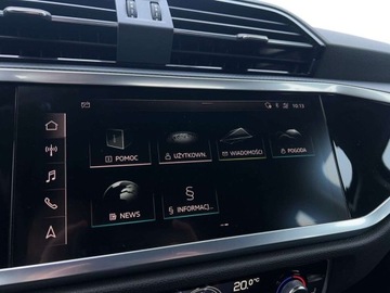 Audi Q3 II SUV 2.0 40 TFSI 190KM 2019 Audi Q3 Quattro Kamera Cofania Apple CarPlay Android Auto Salon PL 1Wlasci, zdjęcie 26