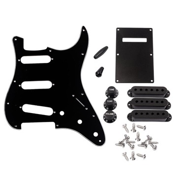 11-otworowa maskownica SSS Pickguard gitarowa z 3 przetwornikami z pojedync