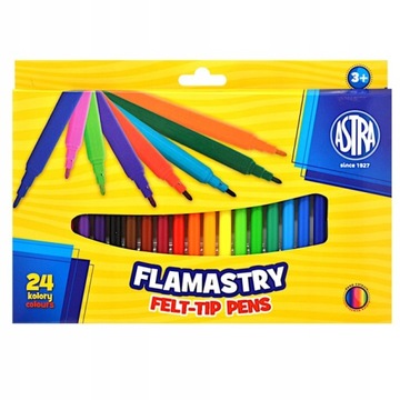 ASTRA Flamastry, mazaki 24 kolory