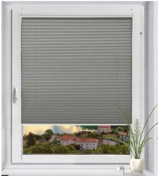 Roleta Plisowana 90x130cm Antracyt