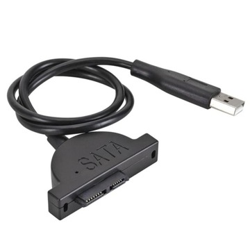 USB 2.0 Slimline SLIM SATA 7 + 6 13 -контактный кабель кабеля