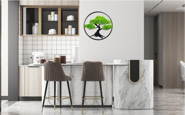 КАРТИНА ДЕРЕВО СЧАСТЬЯ ЖИЗНИ МОХ БОНСАЙ 40см