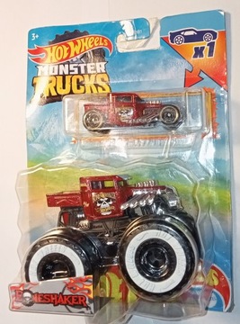 BONE SHAKER Samochodzik Truck Hot Wheels Monster Trucks + Auto Resorak