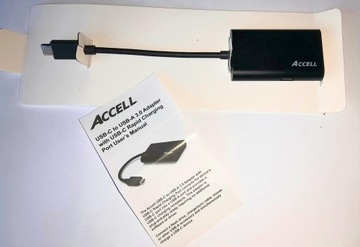 Переход с USB-C на USB-A 3.0 с быстрой зарядкой через USB-C