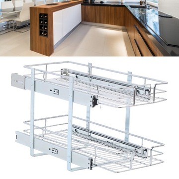 Индивидуальная пряжка для выдвижения ящика шкафа, сочетающая двухуровневую тягу