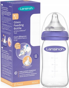Lansinoh, Butelka szklana do karmienia 160 ml