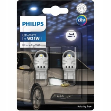 Светодиодные лампы PHILIPS PHILIPS Ultinon Pro3100 W21W 6000K
