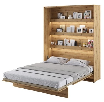 Półkotapczan BED CONCEPT BC-12 160x200 dąb artisan