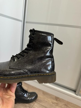 DR MARTENS 1460 GLITTER Y TRAPERY GLANY BUTY BROKATOWE 37 23,4 CM