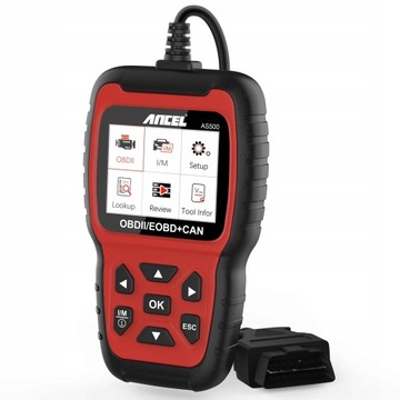 ANCEL AS500 SKANER DIAGNOSTYCZNY TESTER OBD2