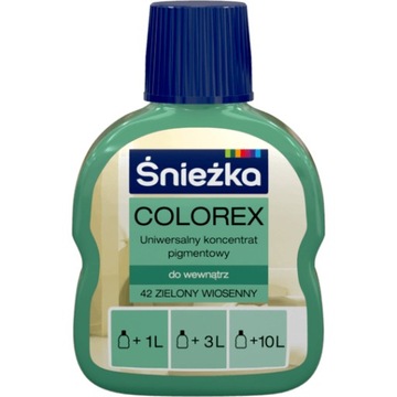 Śnieżka Colorex 42-zielony wiosenny 100ml