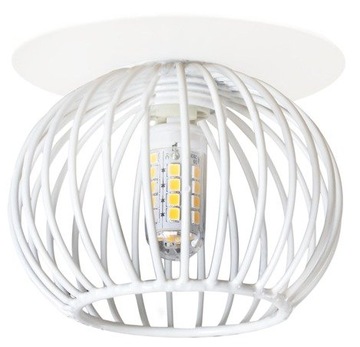 Candellux Oprawa wpuszczana KOSZYK G9 - biały