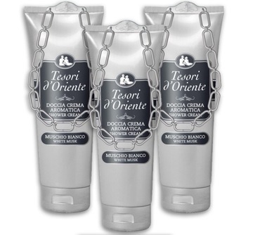 TESORI Żel pod Prysznic MUSCHIO BIANCO 3x250 ml