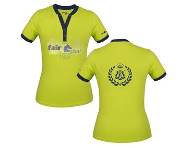 Koszulka FP TIKA limonkowo-granat S/36