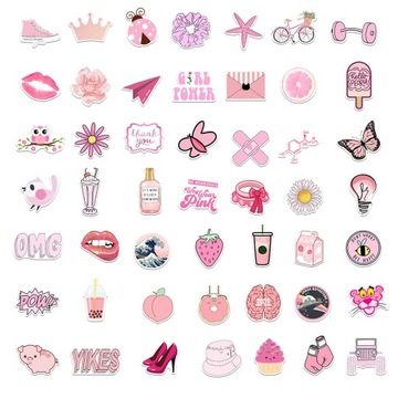 Наклейки - самый большой набор 300 шт. VSCO GIRL.