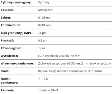 MITUTOYO Электронный микрометр 0-25 мм QuantuMike IP65 ОРИГИНАЛ