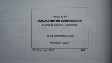 Suzuki IGNIS RG413 Ремонтная книга Электрические схемы Suzuki RG413 2000 г.в.