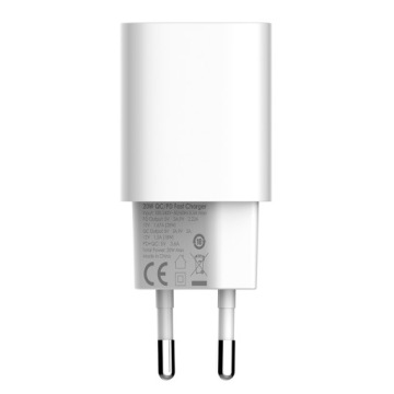Зарядное устройство USB 20W PD QC3.0 Кабель USB-A microUSB