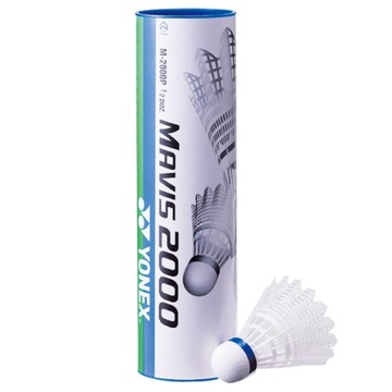 Воланы для бадминтона MAVIS 2000 6 шт.