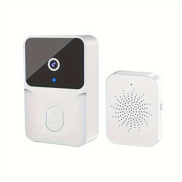 1pc Tuya 2.4Ghz Wifi Video Doorbell With Camera, Smart Home Security