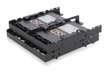ICY DOCK FLEX-FIT Quattro MB344SP Держатель для 4 жестких дисков или твердотельных накопителей размером 2,5 дюйма для внешних устройств