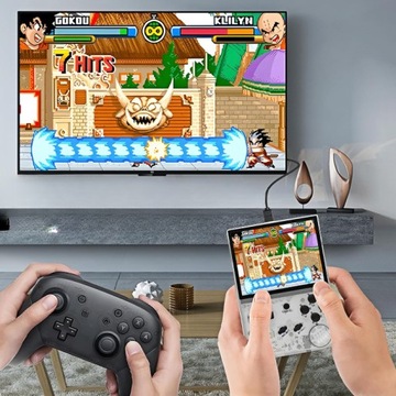 Портативная мобильная игровая консоль в стиле ретро Anbernic RG35XX 64 ГБ IPS, белая