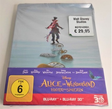 Alicja po drugiej stronie lustra Blu-ray Steelbook