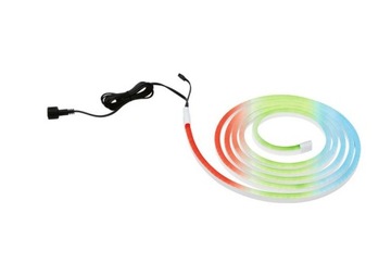 Paulmann Taśma zewnętrzna 3m z pilotem LED RGB 19,5W IP65 - biały