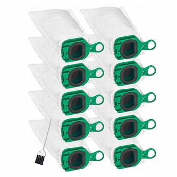12 фильтровальных мешков для пылесоса Vorwerk Kobold VB100