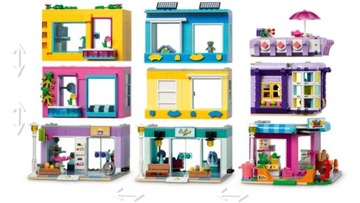 LEGO FRIENDS — ЗДАНИЯ НА ГЛАВНОЙ УЛИЦЕ — 41704