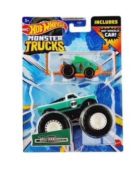 Hot Wheels Monster Pojazd z samochodem Pure Muscle