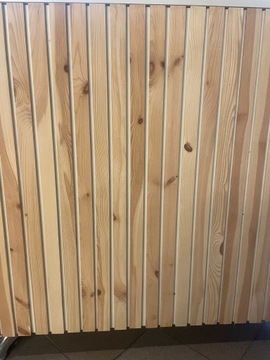 Монтаж сухой сосновой планки Лага для ворот LAMEL 1200x40x20