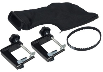 ЛЕНТОЧНО-ШЛИФОВАЛЬНАЯ МАШИНА С РЕГУЛИРУЕМОЙ СКОРОСТЬЮ 2400 ВТ, ЧЕРНАЯ