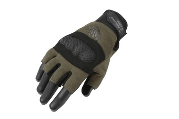 Rękawice strzeleckie taktyczne Armored Shield Flex Cut bez palców Hot ASG S