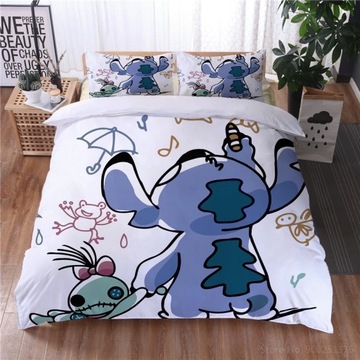 Zestaw pościeli Lilo i Stich Kawaii Zestaw kreskówek Disneya