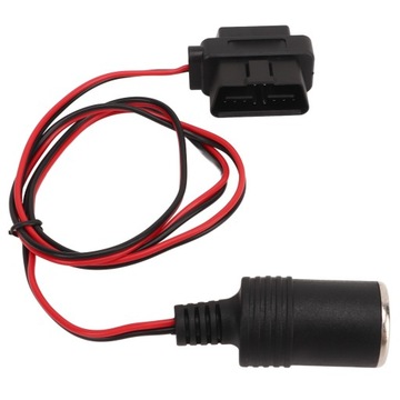 Adapter gniazda zapalniczki samochodowej OBD2