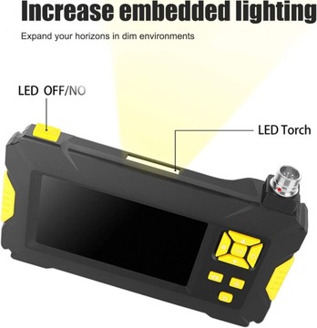 ИНСПЕКЦИОННАЯ камера ДУО ЭНДОСКОП 10М 9LED 2xFULL