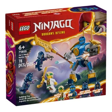 LEGO NINJAGO — Боевой набор роботов Джея (71805)