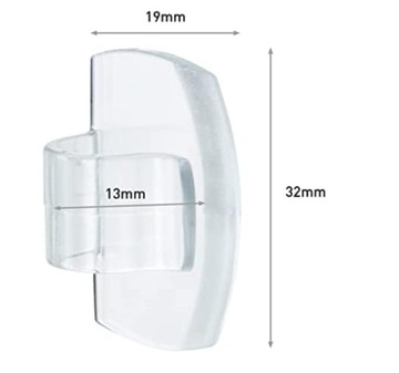 Klipsy do zawieszania lamp zewnętrznych Command 26 klipsów i 27 pasków