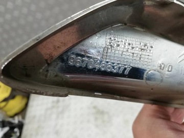 CITROEN DS3 CHRÓM MŘÍŽKY NÁRAZNÍKU PŘEDNÍHO 967046637