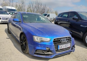 Audi A5 8T Coupe Facelifting 2.0 TDI clean diesel 190KM 2015 Audi A5 Sportback 112015r, 2.0TDI. 4x4. AUTOMAT. Uszkodzony lewy przod. Je