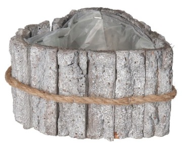 ЦВЕТОЧНЫЙ ГОРШОК, ДЕРЕВЯННАЯ КРЫШКА, КОРА, ПОВОРОТ СЕРДЦА.