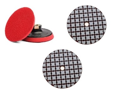 TARCZE DO SZLIFOWANIA GRESU PŁYTEK NA SUCHO + DYSK