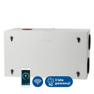Centrala Wentylacyjna Rekuperator Komfovent Domekt R 600 H C6M II Generacja